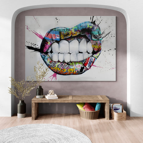 Graffiti Lips