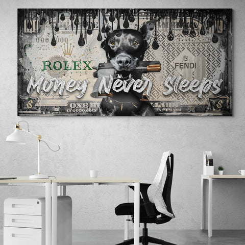 Money Never Sleep, Hustler!